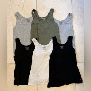 Bundle of 6 Lucky Brand Tank Tops